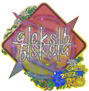 Sticker | Aleksib(반짝이) | 리우데자네이루 2022