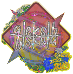 Sticker | Aleksib (Glitter) | Rio 2022