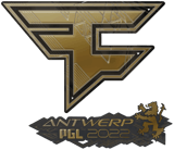 Sticker | FaZe Clan (Gold) | Antwerp 2022 image