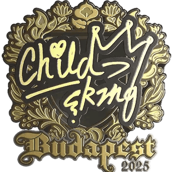 貼紙 | ChildKing(黃金)| Budapest 2025