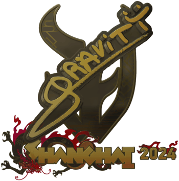 Sticker | Graviti (Gold) | Shanghai 2024