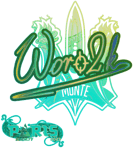 Sticker | Woro2k (Holo) | Paris 2023