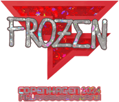 Sticker | frozen (Glitter) | Copenhagen 2024
