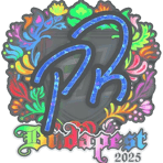 Sticker | PR (Holo) | Budapest 2025