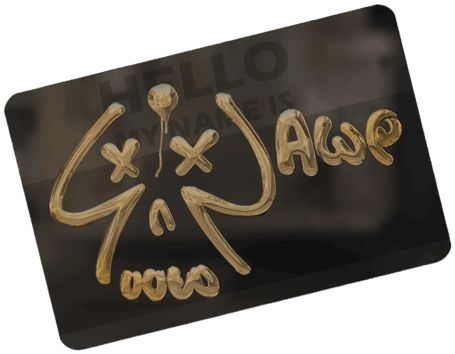 Sticker | Hello AWP (ゴールド)