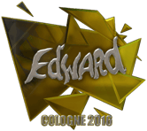 Sticker | Edward (Foil) | Cologne 2016