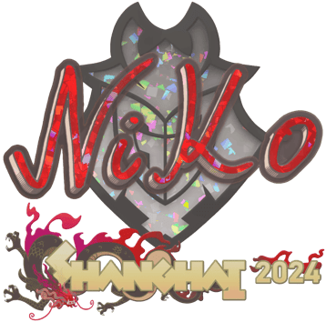 Sticker | NiKo（闪耀）| 2024年上海锦标赛