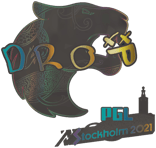 Sticker | drop (Holo) | Stockholm 2021