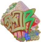 Sticker | sk0R (Holo) | Rio 2022 image