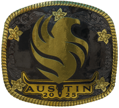Sticker | Falcons (ゴールド) | Austin 2025