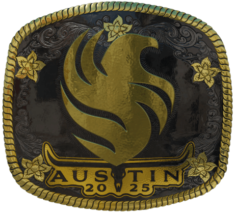Sticker | Falcons(黃金)| Austin 2025