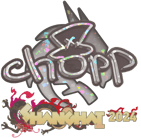 Sticker | chopper (Glitter) | Shanghai 2024 image