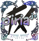 Sticker | piriajr (Holo) | Austin 2025 Sticker | piriajr (Holo) | Austin 2025 image