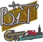 Sticker | b1t | Stockholm 2021 Sticker | b1t | Stockholm 2021 image