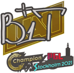 Sticker | b1t | Stockholm 2021