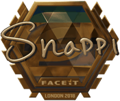 Sticker | Snappi (Gold) | London 2018