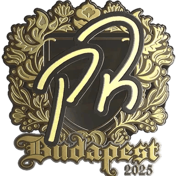 สติกเกอร์ | PR (Gold) | Budapest 2025