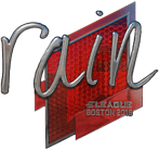 Sticker | rain (Foil) | Boston 2018 image