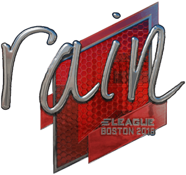 Sticker | rain(은박) | 보스턴 2018