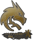 Sticker | Team Spirit (Gold) | Antwerp 2022 image