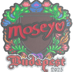 Sticker | Moseyuh (Embroidered) | Budapest 2025