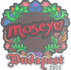 Sticker | Moseyuh (Embroidered) | Budapest 2025 Sticker | Moseyuh (Embroidered) | Budapest 2025 image