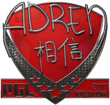 Sticker | AdreN (Foil) | Krakow 2017