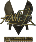 Sticker | FlameZ (Gold) | Copenhagen 2024