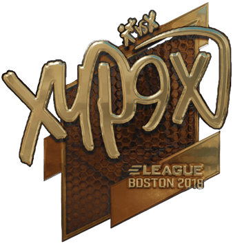 Sticker | Xyp9x(금박) | 보스턴 2018