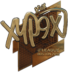 Sticker | Xyp9x (Gold) | Boston 2018
