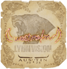 Sticker | westmelon | Austin 2025 Sticker | westmelon | Austin 2025 image