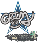 Sticker | Grim | Antwerp 2022