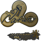 Sticker | nafany (Gold) | Antwerp 2022 image