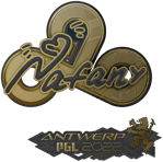Sticker | nafany (Gold) | Antwerp 2022