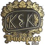 Sticker | kyousuke (Gold) | Budapest 2025