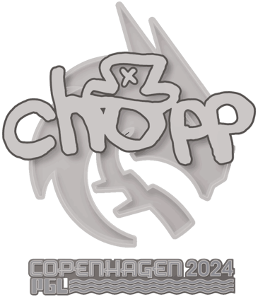 Sticker | chopper | Copenhagen 2024