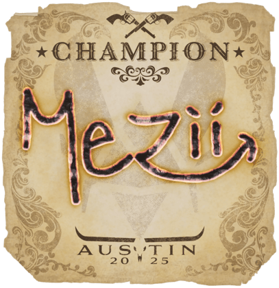 Sticker | mezii(우승팀) | 오스틴 2025