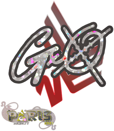 Sticker | gxx- (brokatowa) | Paryż 2023