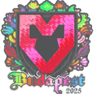 Sticker | MOUZ (Holo) | Budapest 2025 image