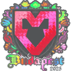 Sticker | MOUZ (Holo) | Budapest 2025
