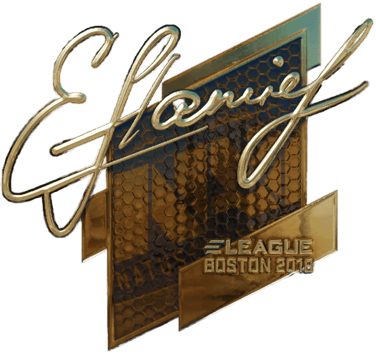 Sticker | flamie (ゴールド) | Boston 2018