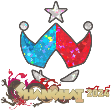 Sticker | Wildcard (Glitter) | Shanghai 2024