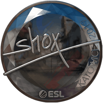 Sticker | shox (ฟอยล์) | Katowice 2019