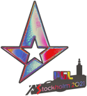 Sticker | Astralis (Holo) | Stockholm 2021 Sticker | Astralis (Holo) | Stockholm 2021 image
