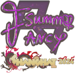 Sticker | Summer (Glitter) | Shanghai 2024