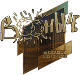 Sticker | Boombl4 (Gold) | Boston 2018