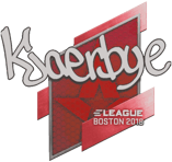 Sticker | Kjaerbye | Boston 2018