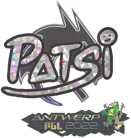 Sticker | Patsi (Glitter) | Antwerp 2022 image