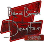 Sticker | DeadFox (Foil) | Atlanta 2017