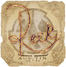 Sticker | reck | Austin 2025 image